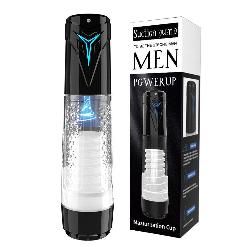Sucking Male Masturbator Vibrating Auto Pump Masturbation Cup Pussy Mens Sex Toy