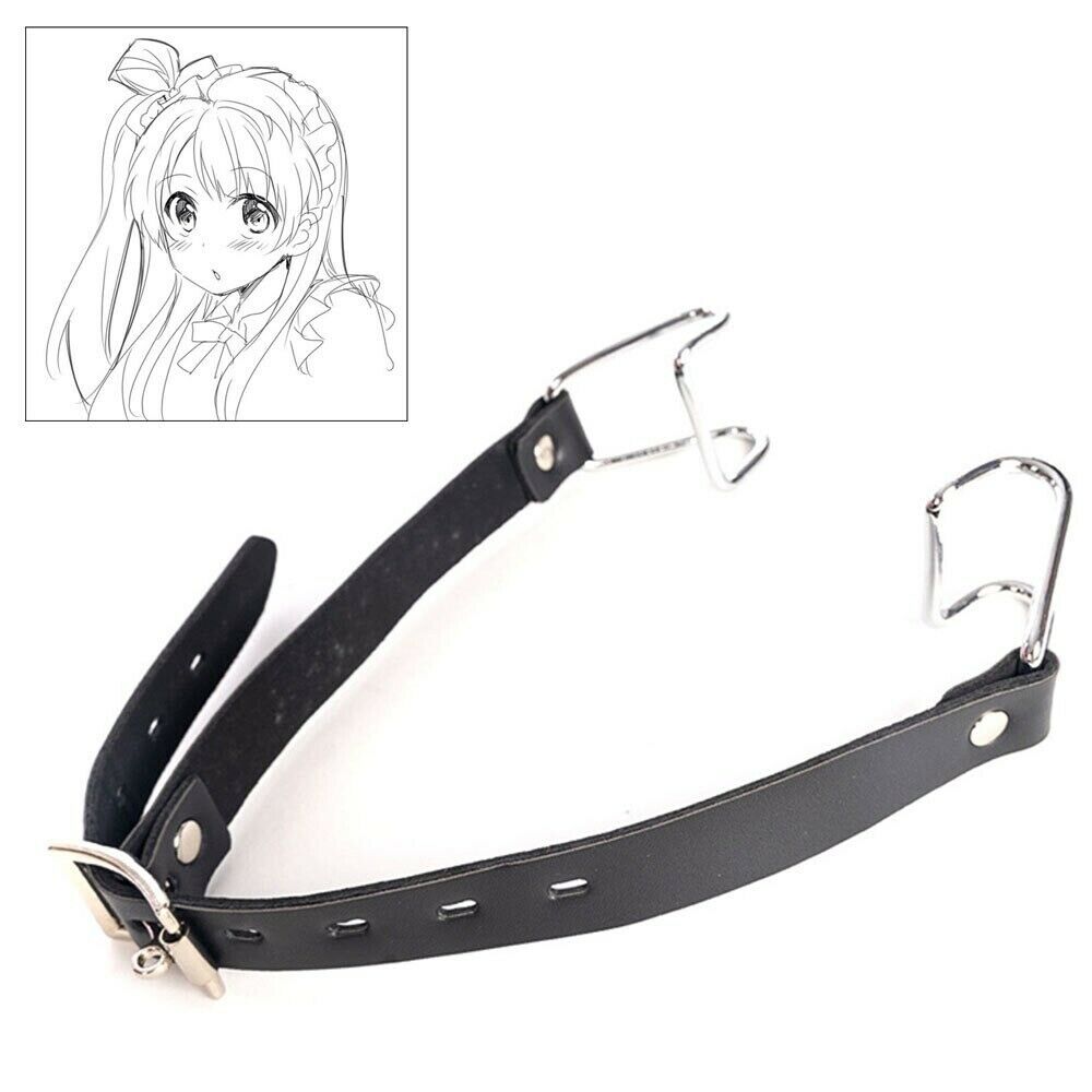 Open Mouth Gag Oral Toys Couples Restraint BDSM Slave Hook Metal Adult Sex Toy