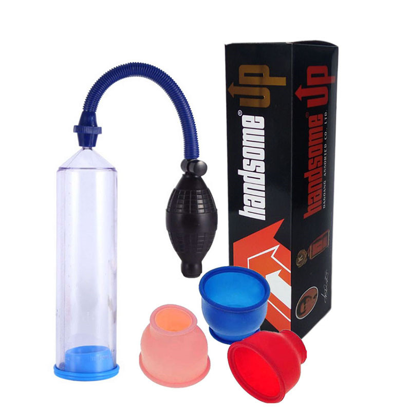 Male Personal Vacuum Penis Pump Enhancement Enlarger Extender Massager Device