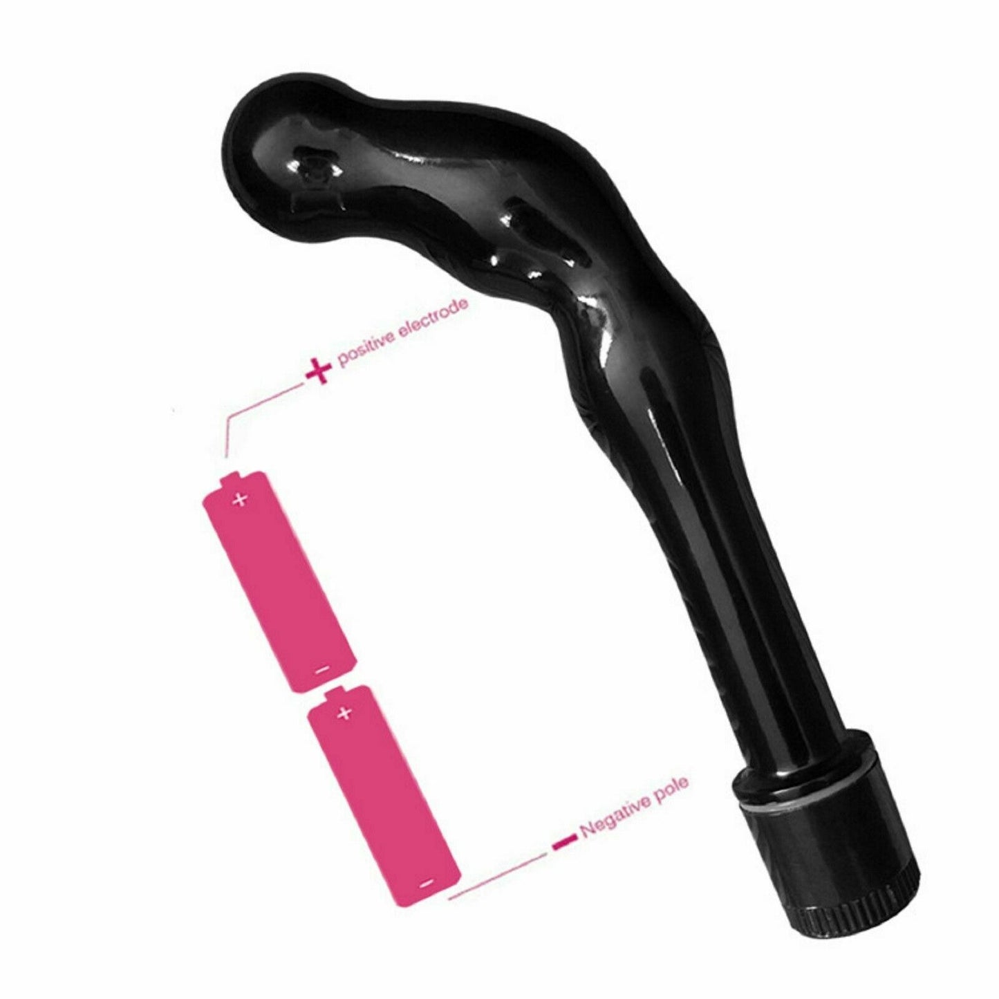 BIG Anal Vibrator Bead Butt Plug Vibrating Prostate Massager Male Dildo Sex Toy