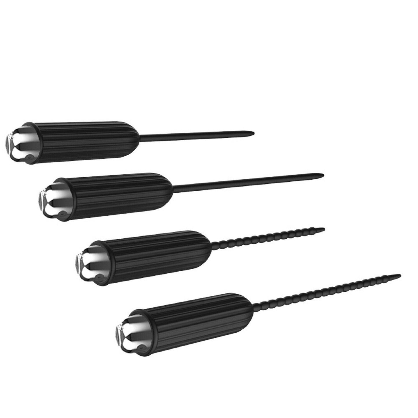 Vibrating Urethral Sound Male Masturbator Penis Plug Vibrator 10 Mode Sex Toy