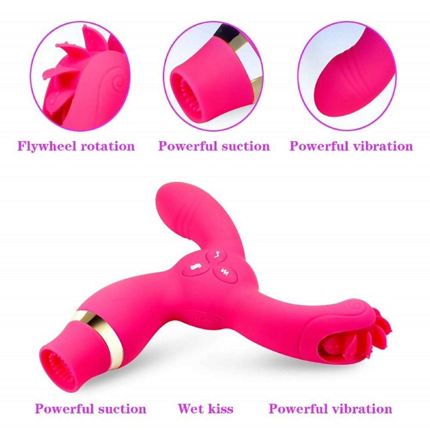 Sucking Licking Vibrator Clitoris Dildo Clit Stimulator Sucker Woman Sex Toy
