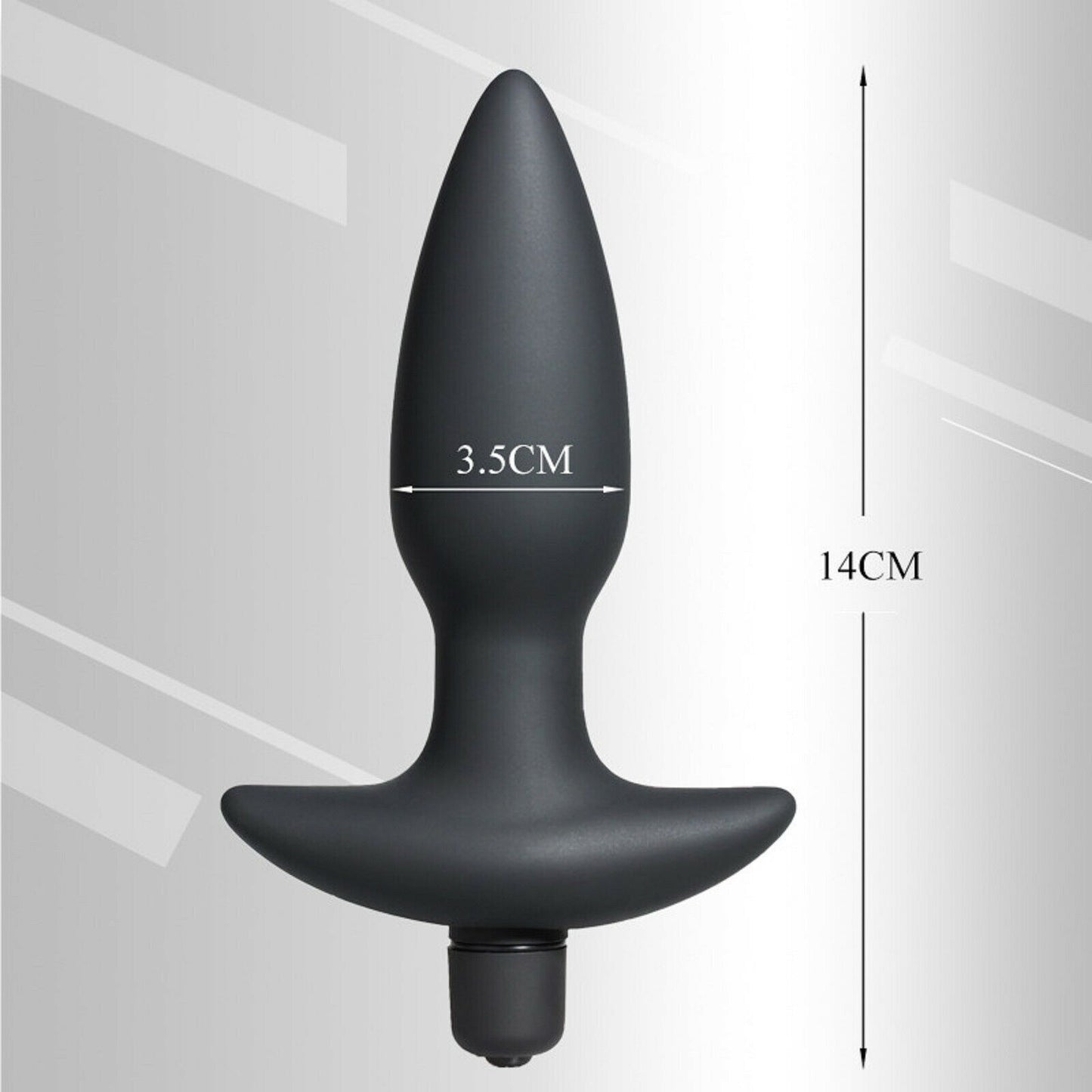 Prostate Massager Male Female Vibrator G-Spot Anal Bead Butt Plug Dildo Sex Toy