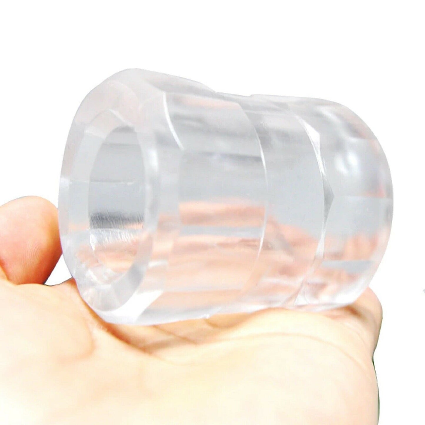 Scrotum Ball Stretcher Penis Ring Squeeze Weights Crusher Slave