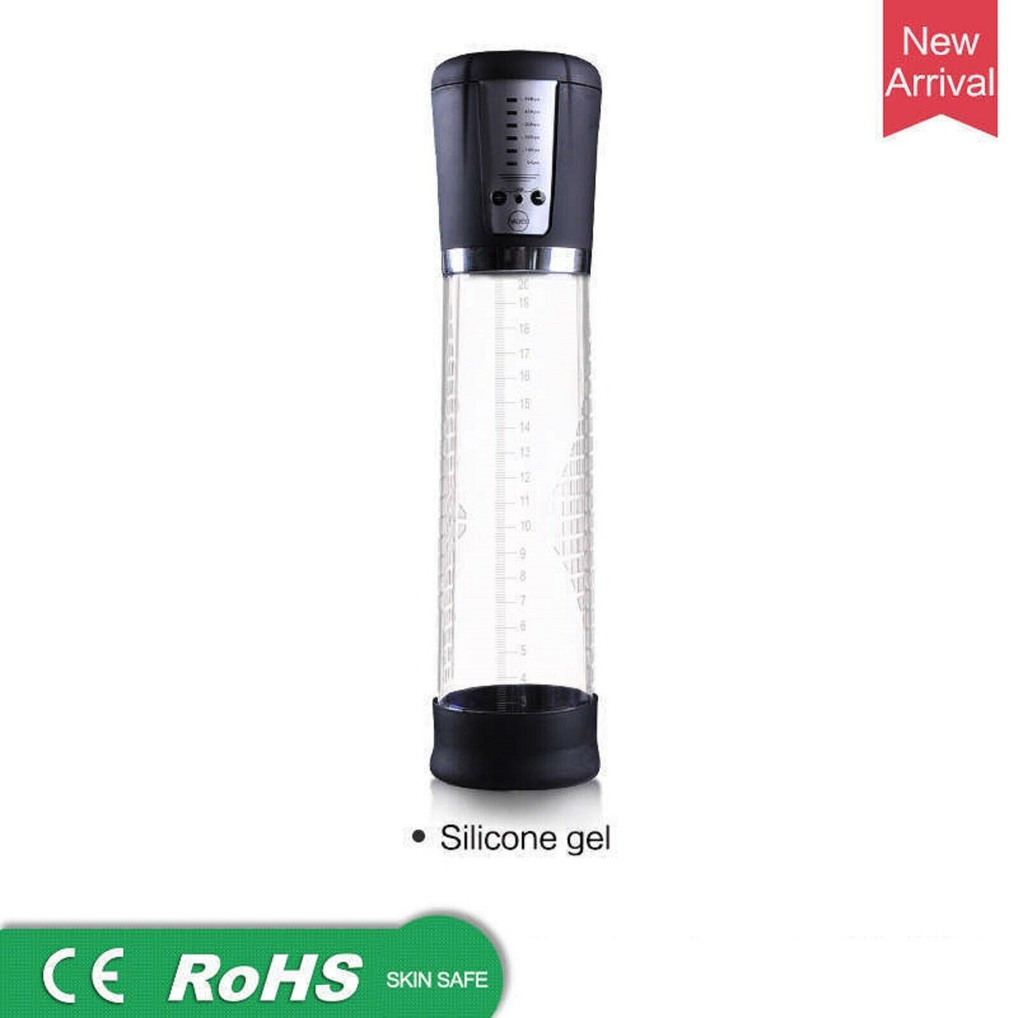Electric Vacuum Pump Enlarger Male Penis Cock Erection Stretcher Extender NEW