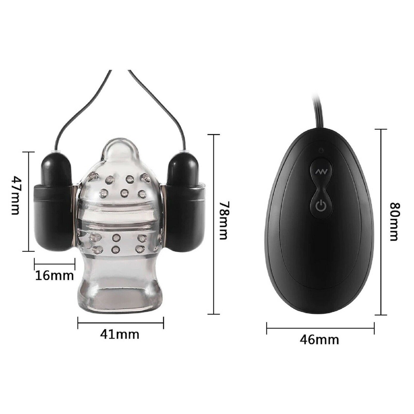 Vibrating Male Masturbator Penis Glans Vibrator Massager Delay Trainer Sex Toy