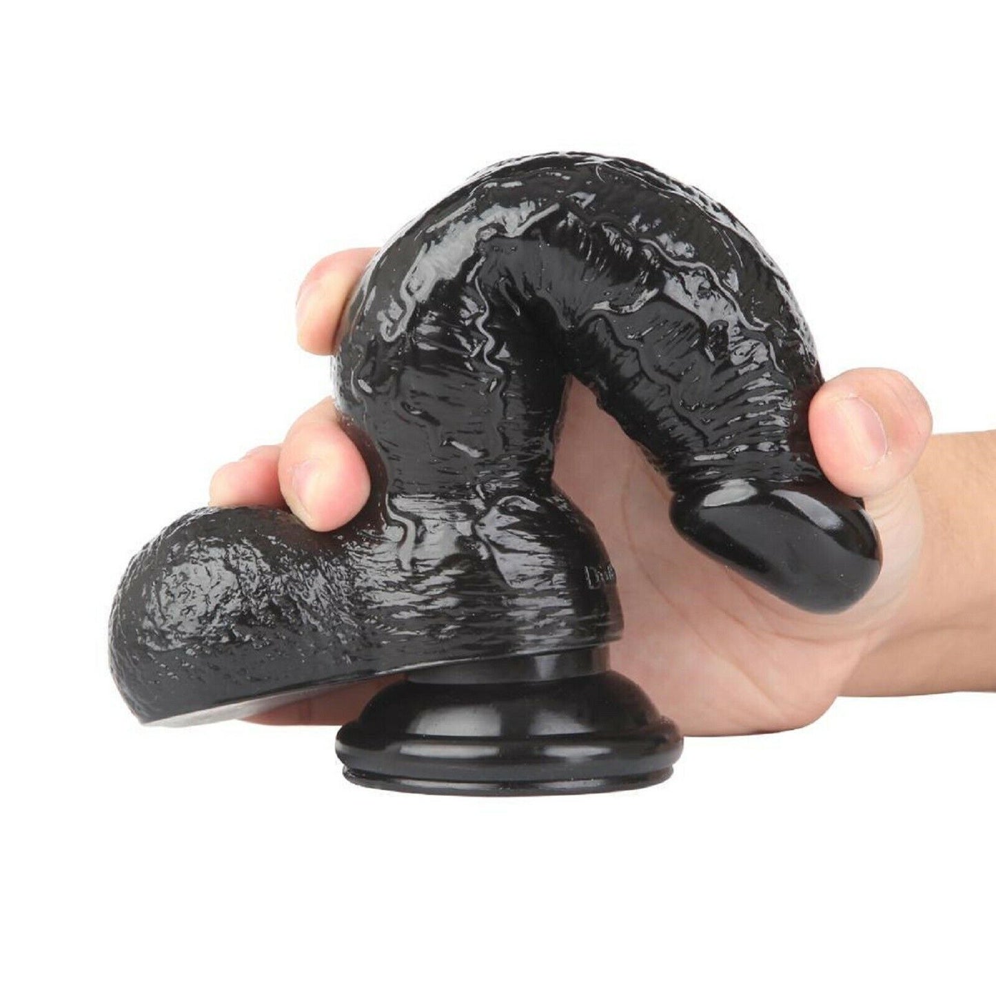 8.2" Realistic Dildo Dong Fantasy Monster FAT MASSIVE Anal BDSM Adult Sex Toy