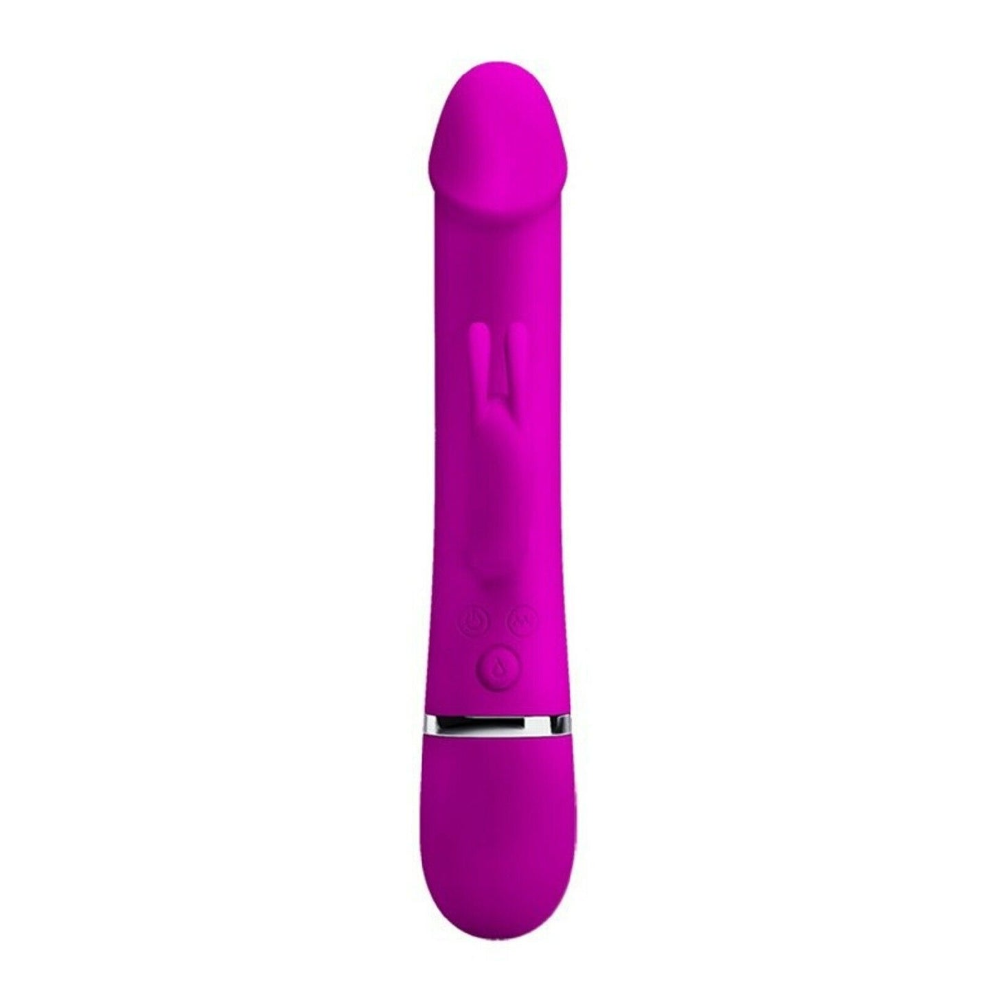 Large Squirting Dildo Vibrator Rabbit Clitoris G Spot USB Massager Adult Sex Toy