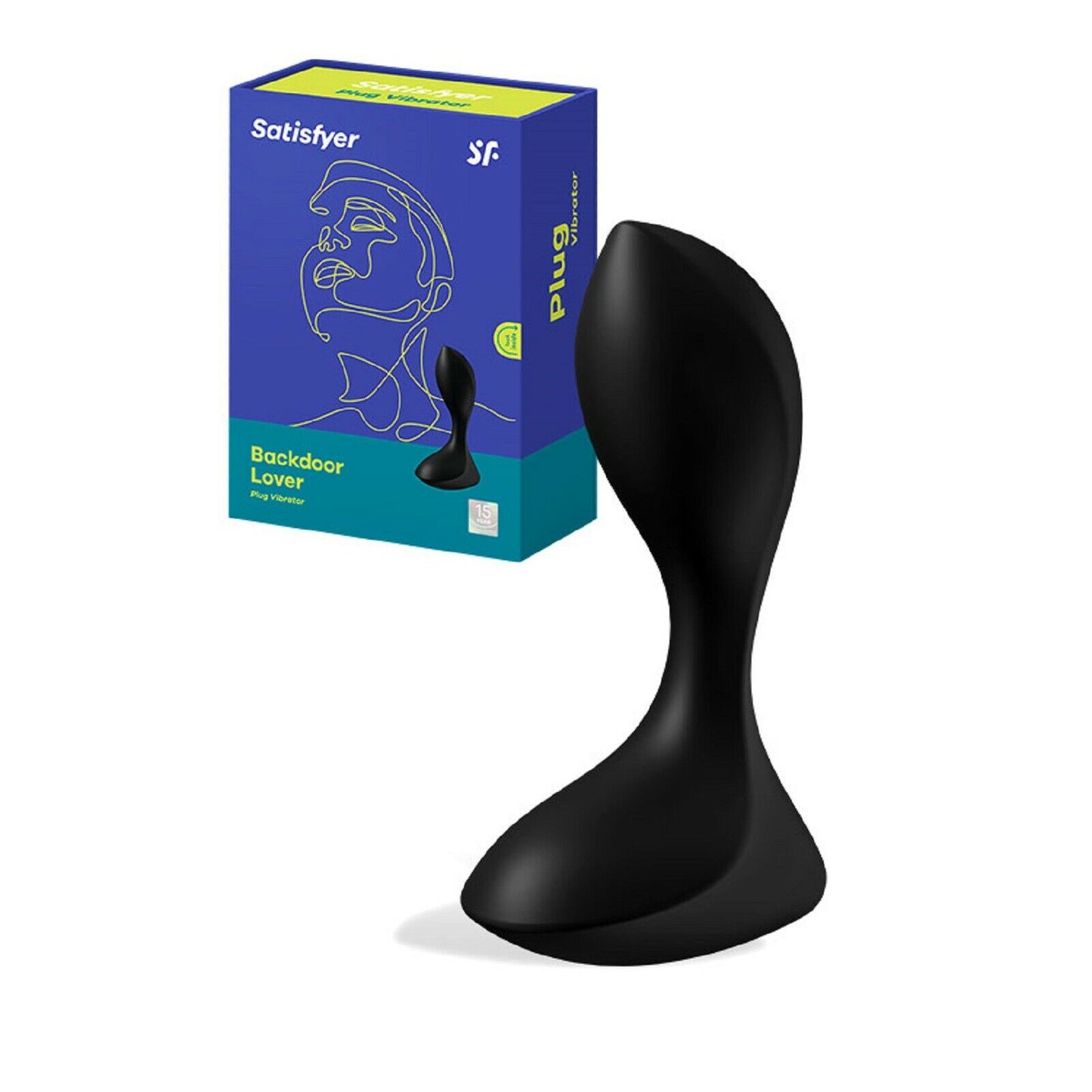 Satisfyer Anal Butt Plug Vibrator Prostate Massager Dildo USB Vibe Adult Sex Toy