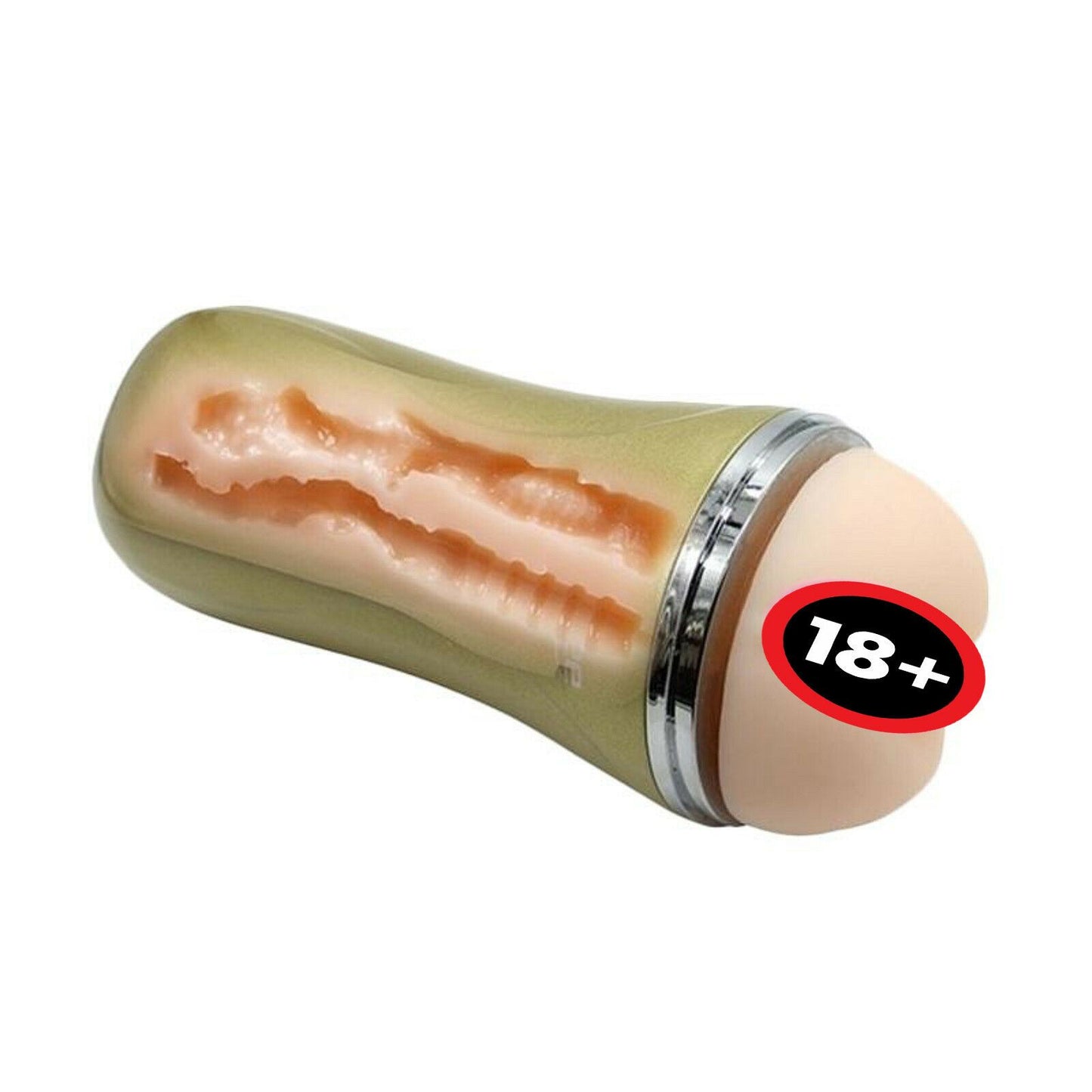 Pocket Pussy Male Masturbator Masturbation Stroker Double Vagina Anal Sex Toy