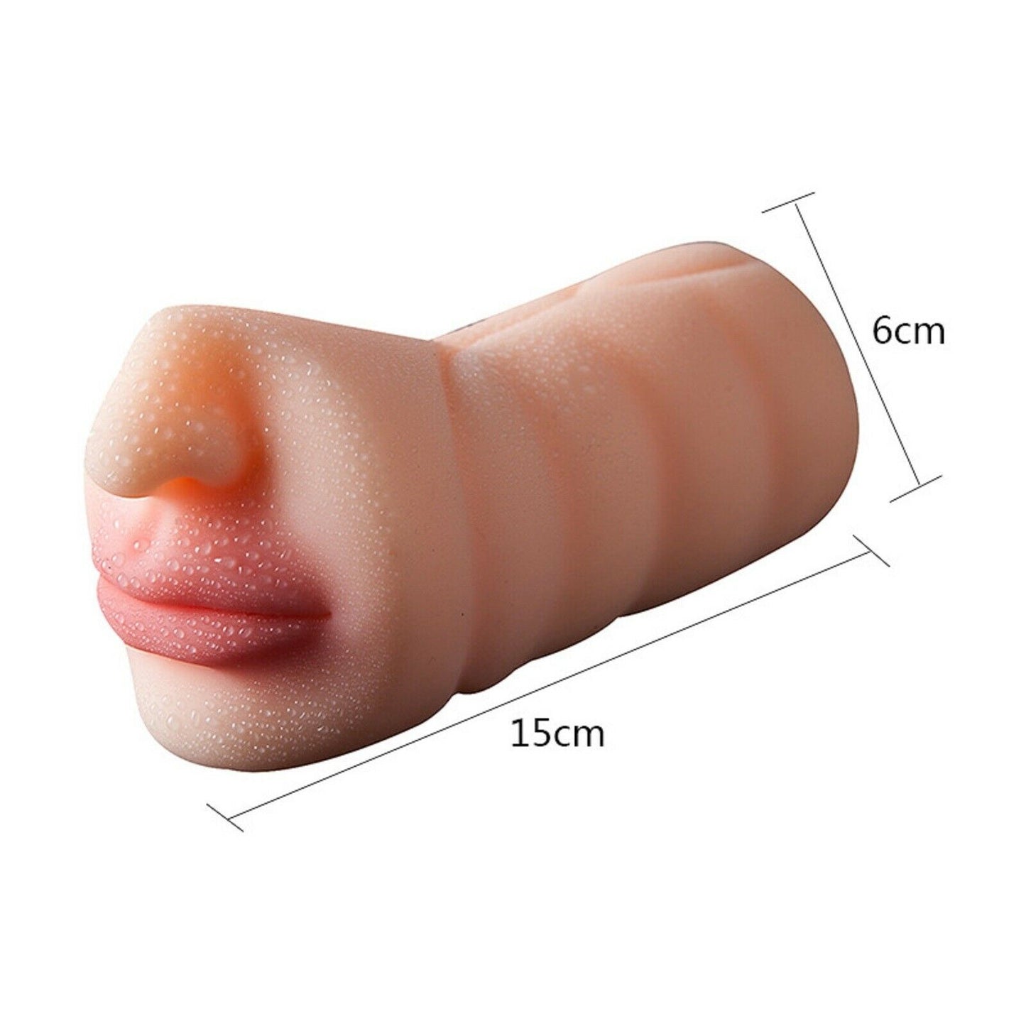 Blowjob Male Masturbator Mouth Pocket Pussy Masturbation Cup Stroker Sex Toy NEW
