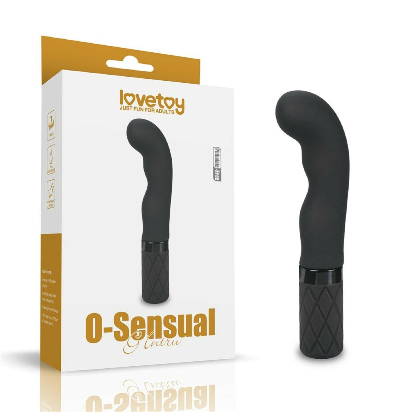 Rechargeable Vibrator G Spot Dildo Female Clit Vibe Stimulator Wand Sex Toy New
