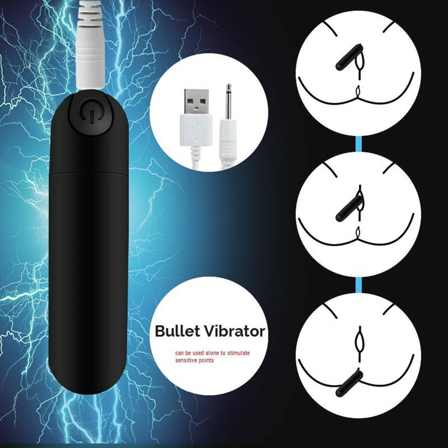 Vibrating Male Masturbator Stroker Rechargeable Penis Vibrator Trainer Sex Toy
