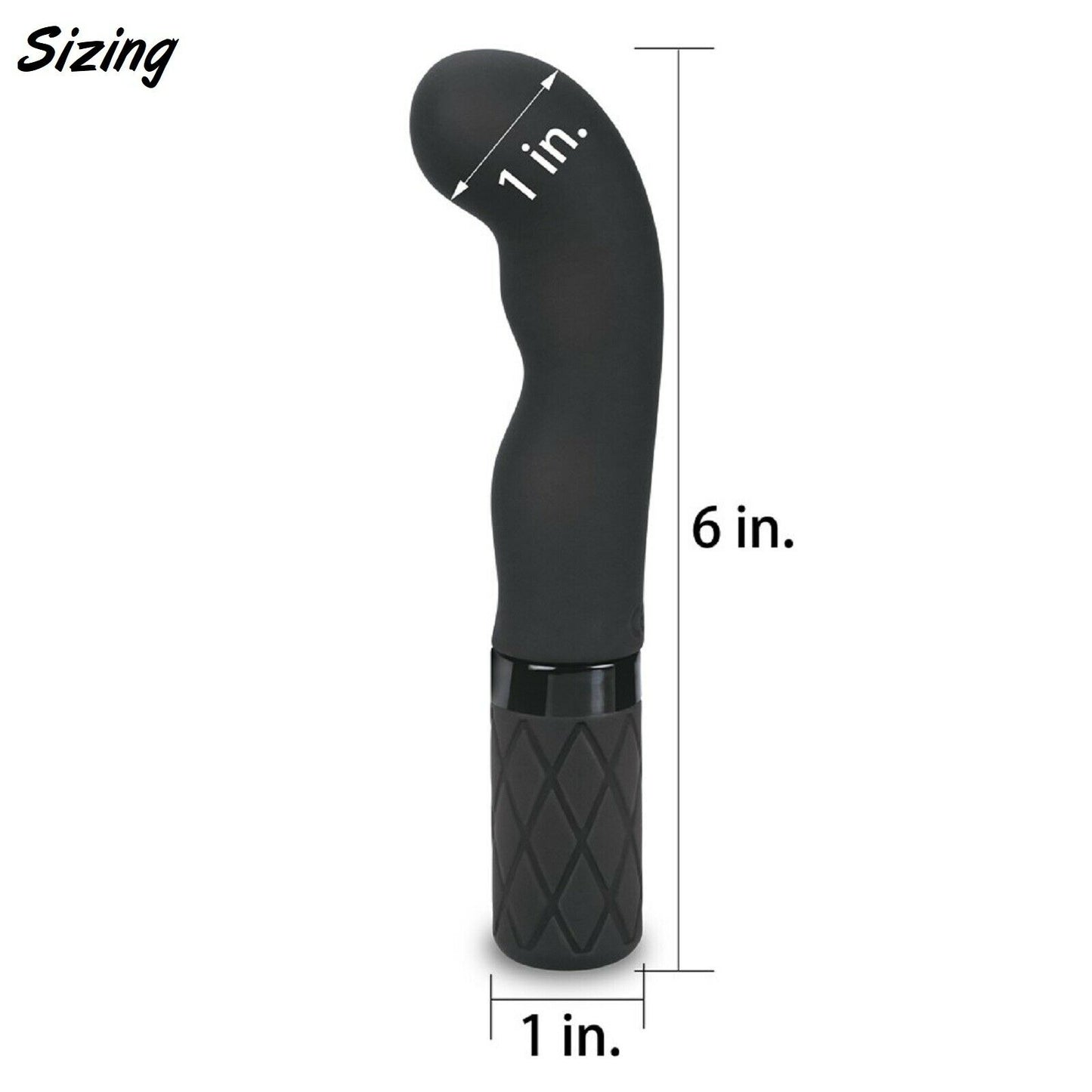 Rechargeable Vibrator G Spot Dildo Female Clit Vibe Stimulator Wand Sex Toy New