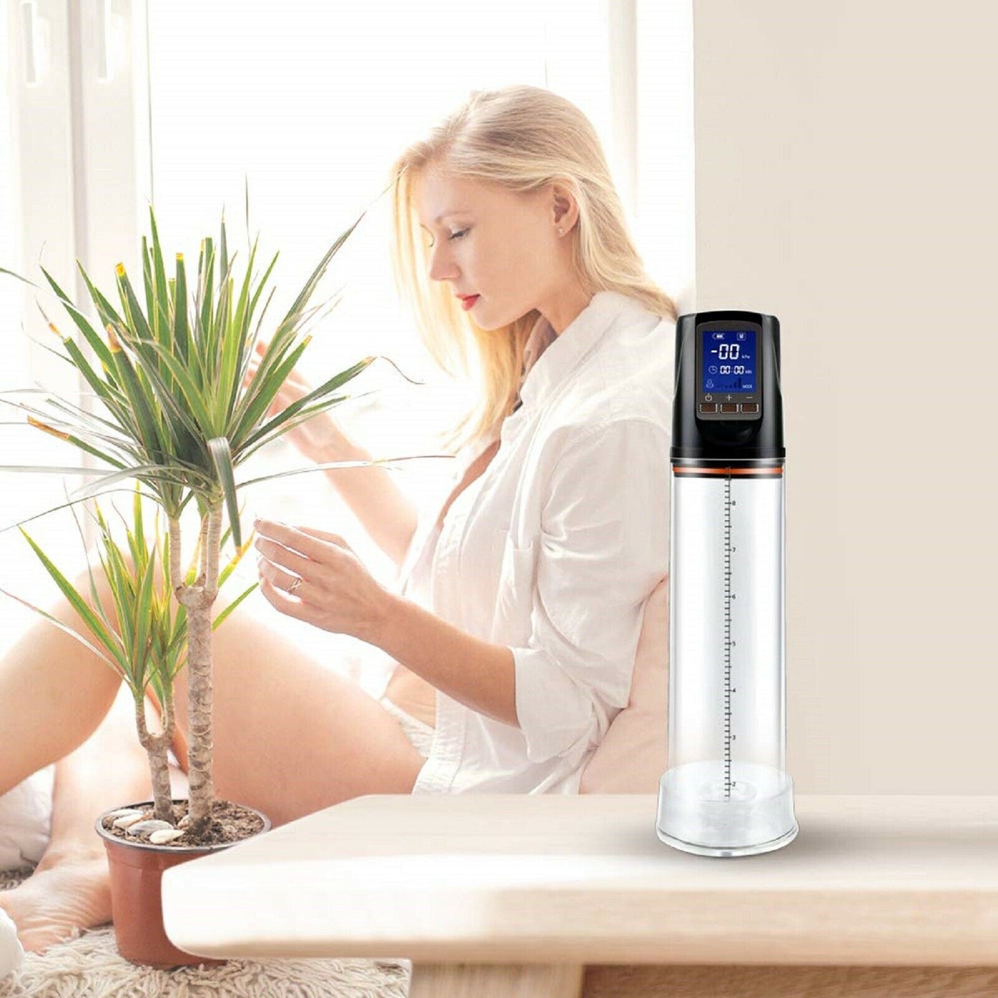 Electric Automatic Penis Enlargement Pump Rechargeable Enlarger Cock Extender