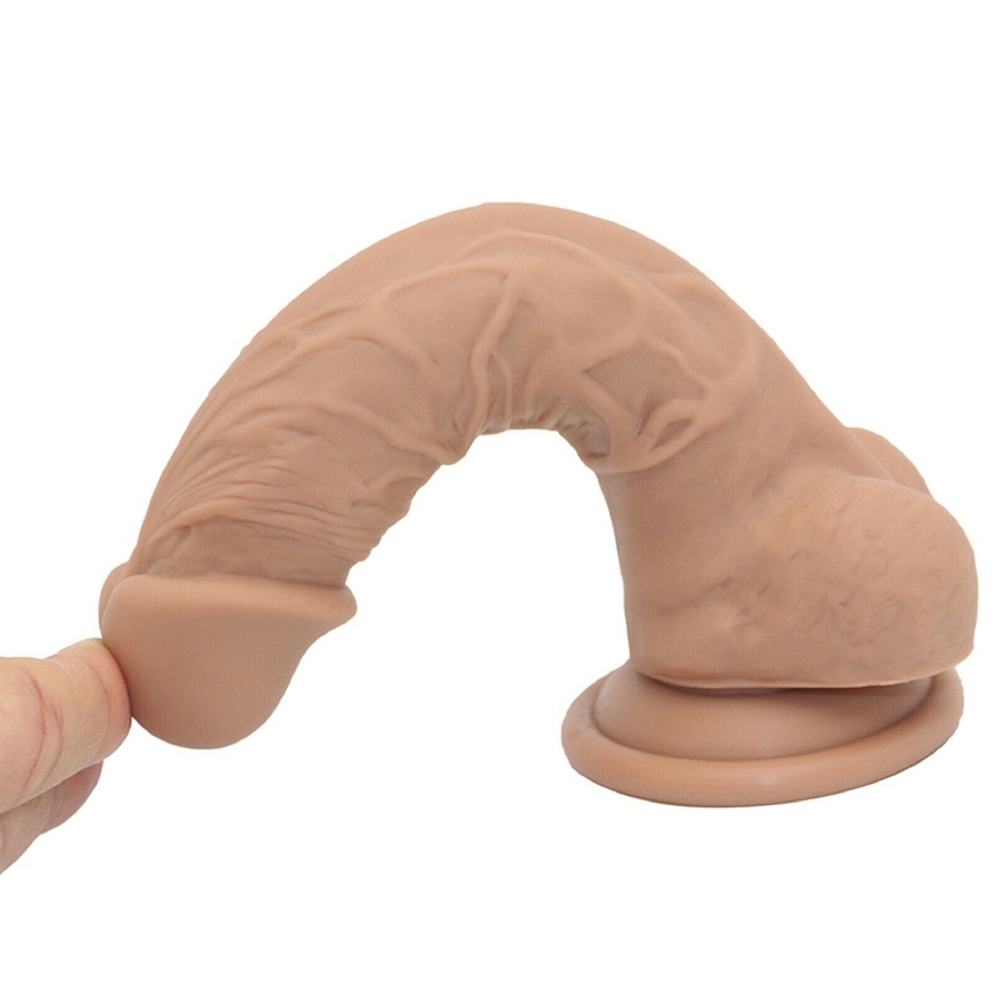6.7" Dildo Dong Realistic Penis Cock Suction Cup Penis Silicone Adult Sex Toy