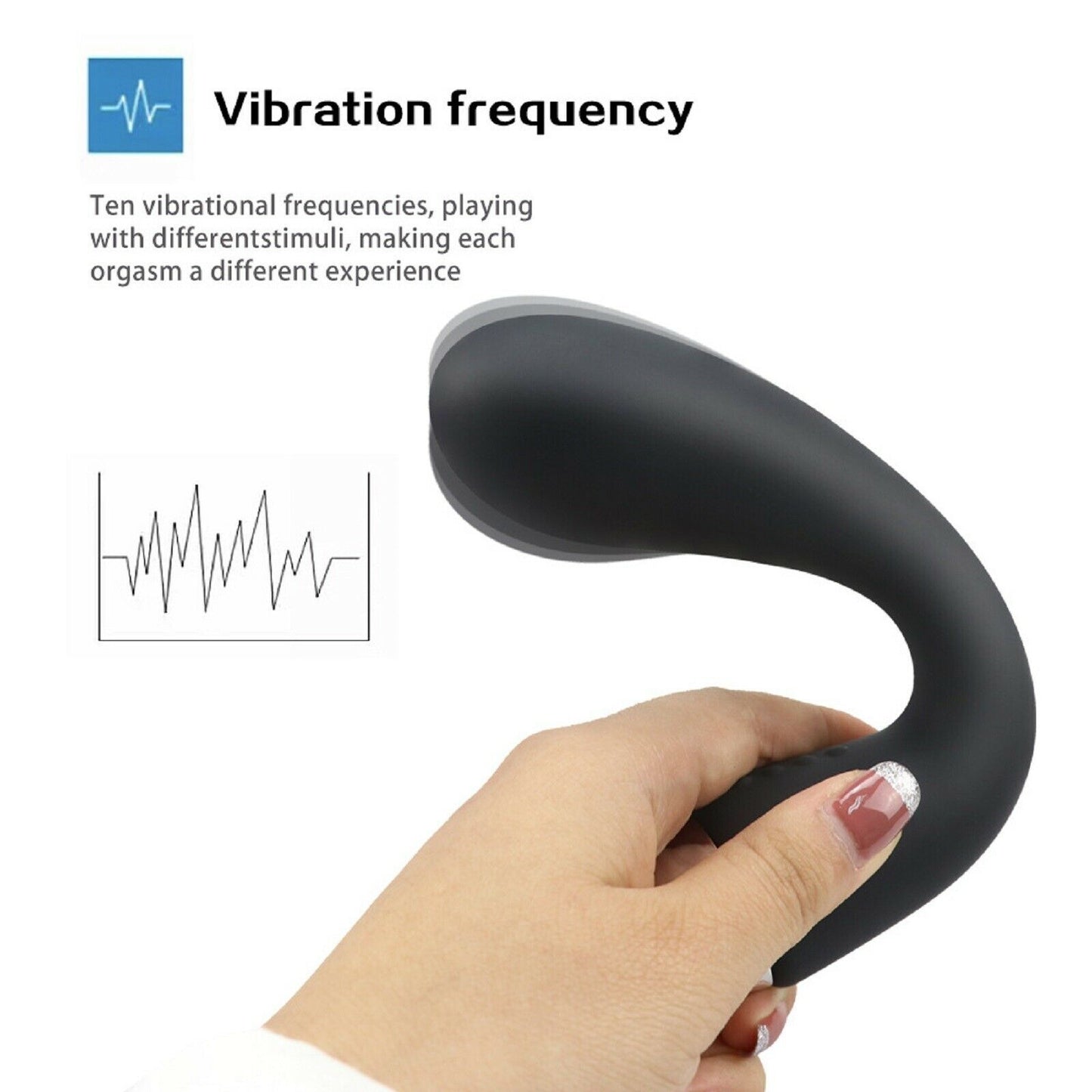 Prostate Massager Mens Female Vibrator Anal Plug USB Rechargeable Dildo Sex Toy
