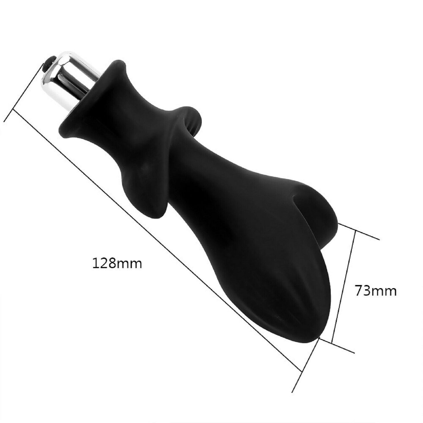 Large Prostate Massager Big Anal Expander Vibrator Dilator Butt Plug Sex Toy NEW