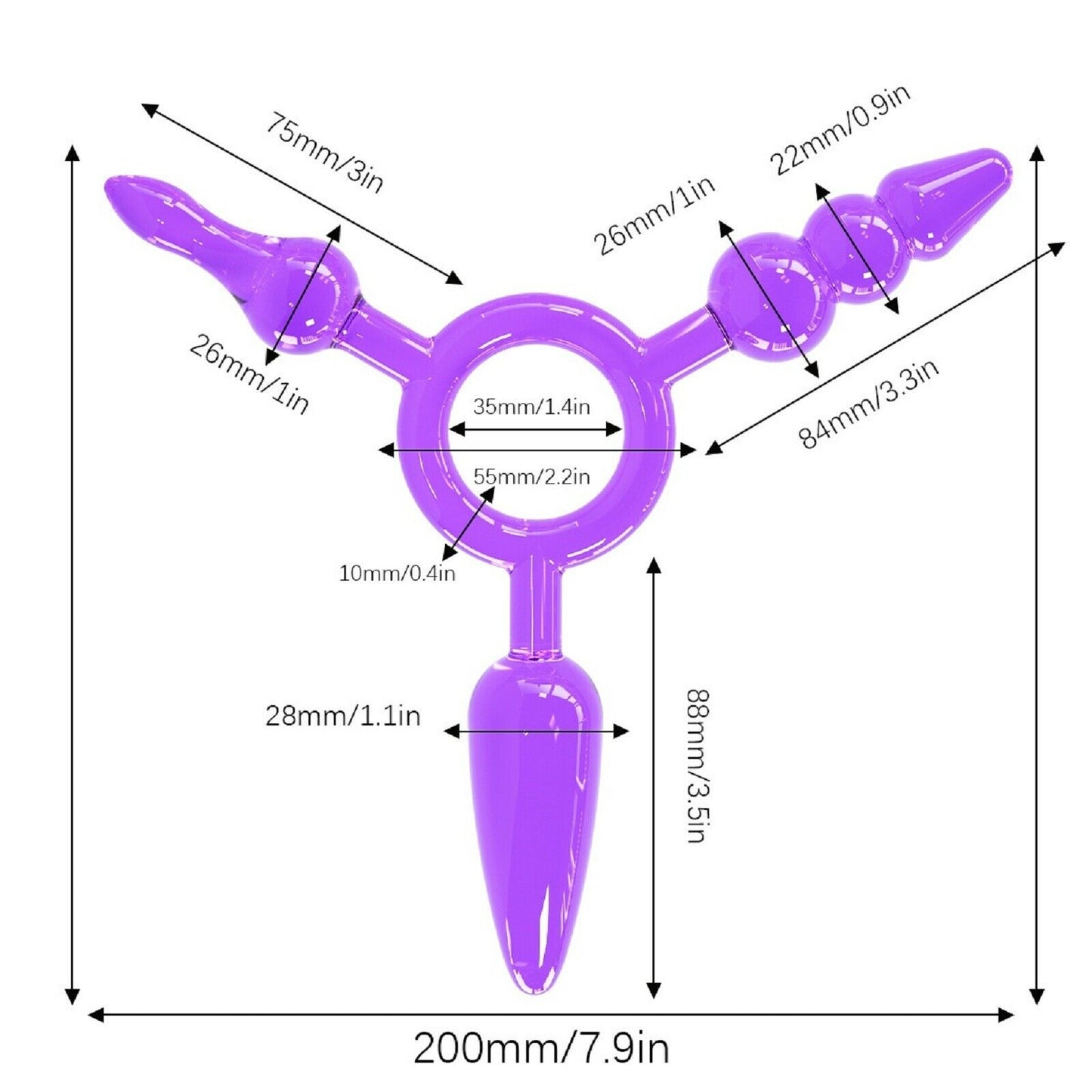 Anal Butt Plug Anal Beads Dildo Balls Adult Couples Men Male Gay Adult Sex Toy