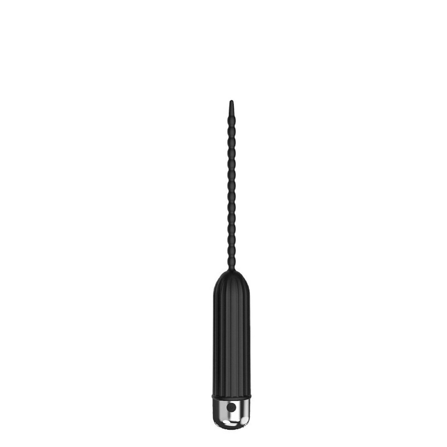 Vibrating Urethral Sound Male Masturbator Penis Plug Vibrator 10 Mode Sex Toy