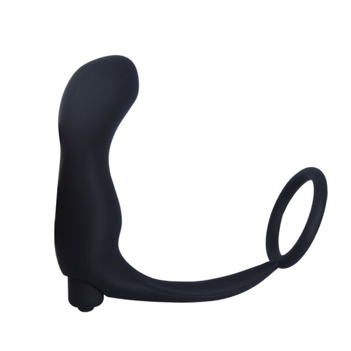 Mens Vibrating Prostate Massager Cock Ring Anal Butt Plug Delay Vibrator Sex Toy
