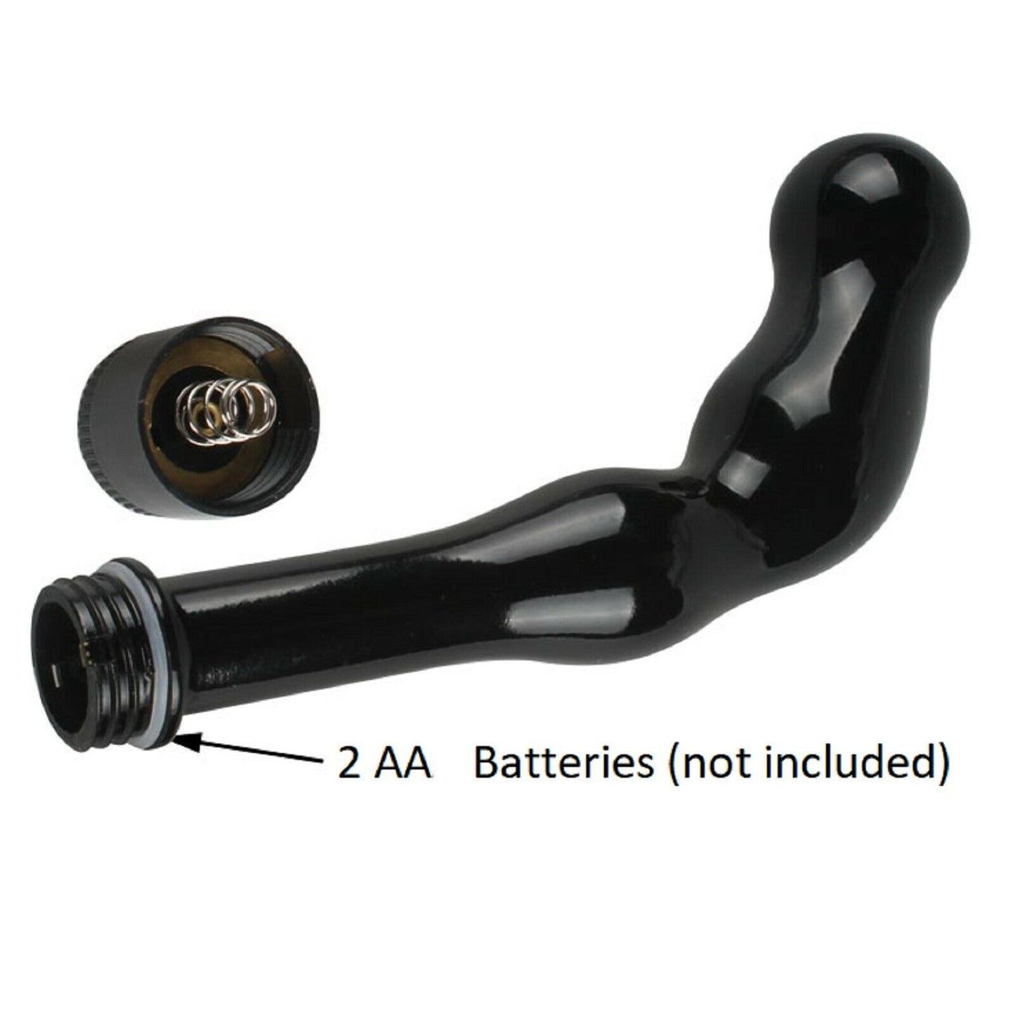 BIG Anal Vibrator Bead Butt Plug Vibrating Prostate Massager Male Dildo Sex Toy