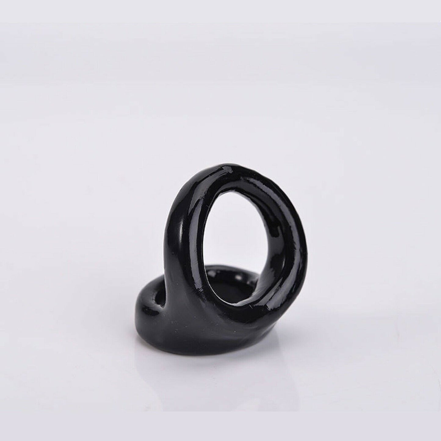 Double Cock Ring Bigger Erection Penis Delay Ejaculation Male Silicone Sex Toy