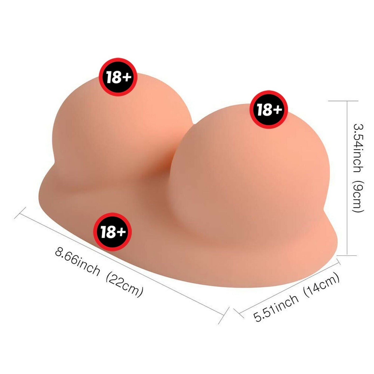 Male Masturbator Boobs Vagina Pussy Tits Realistic Breast Masturbation Sex Toy