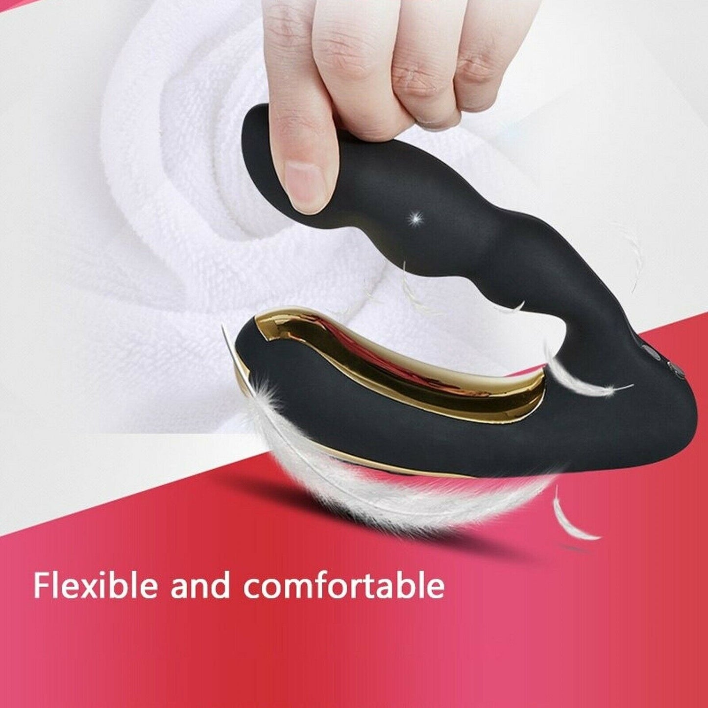 NV Toys Anal Plug Prostate Massager Vibrator Men Butt USB Male Adult Sex Toy
