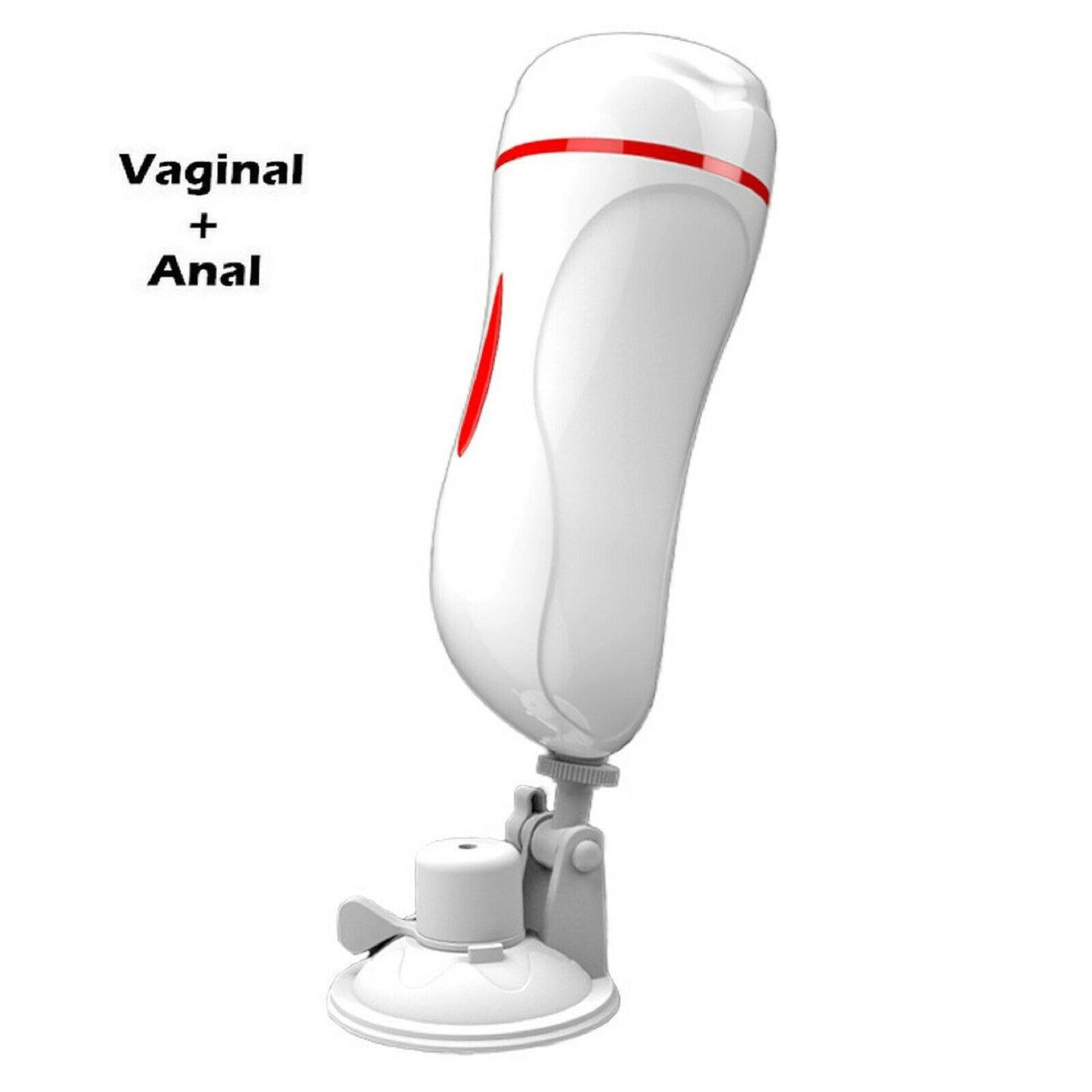 Male Masturbator Pussy Anal Oral Stroker Hands Free Vagina Suction Cup Sex Toy
