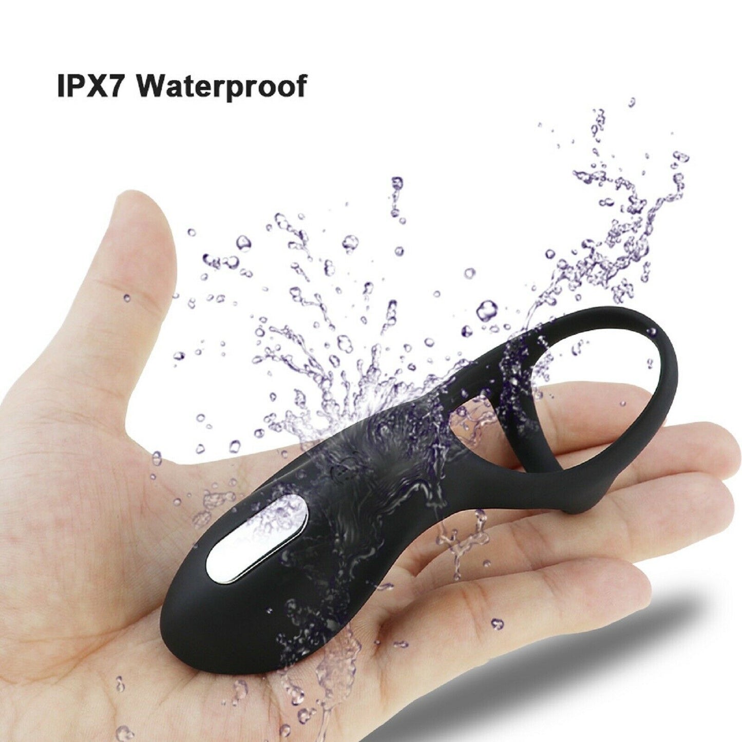 Vibrating Cock Ring Penis Clitoris Clit Vibrator Rechargable Couples Men Sex Toy
