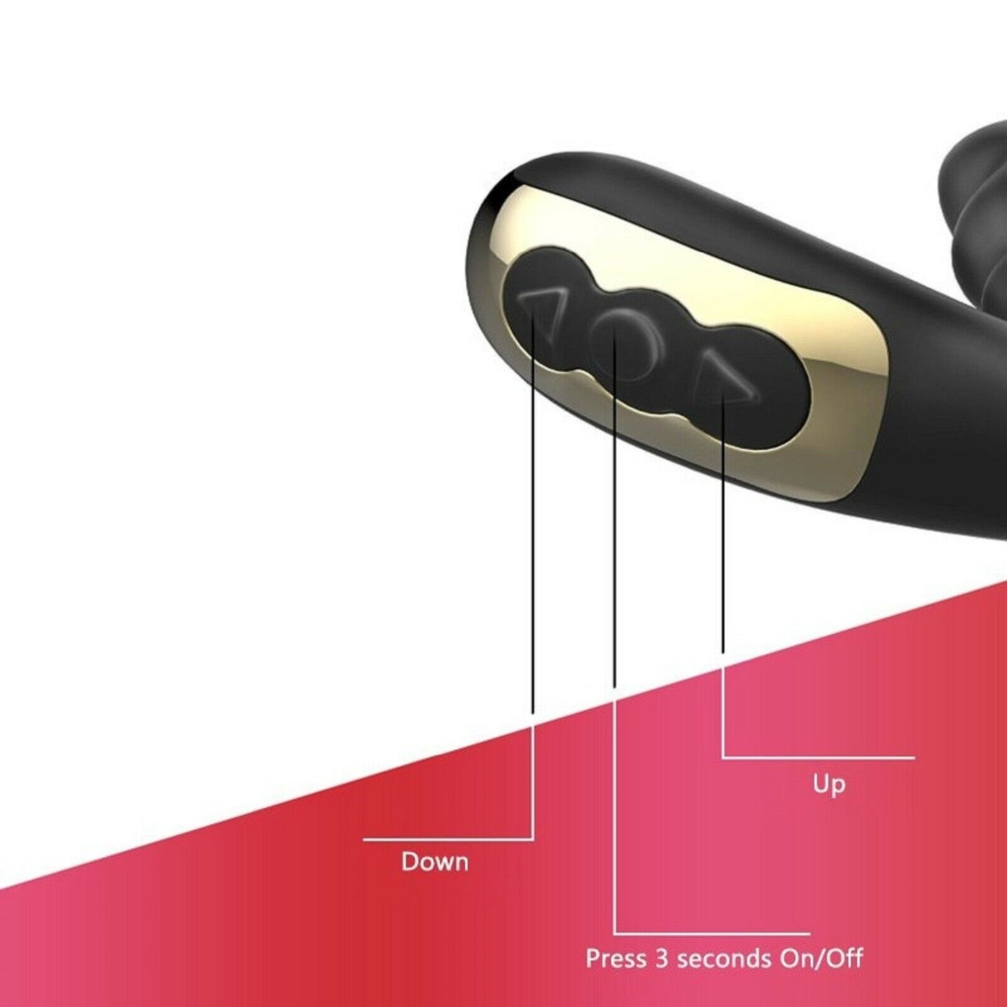 NV Toys Anal Plug Prostate Massager Vibrator Men Butt USB Male Adult Sex Toy