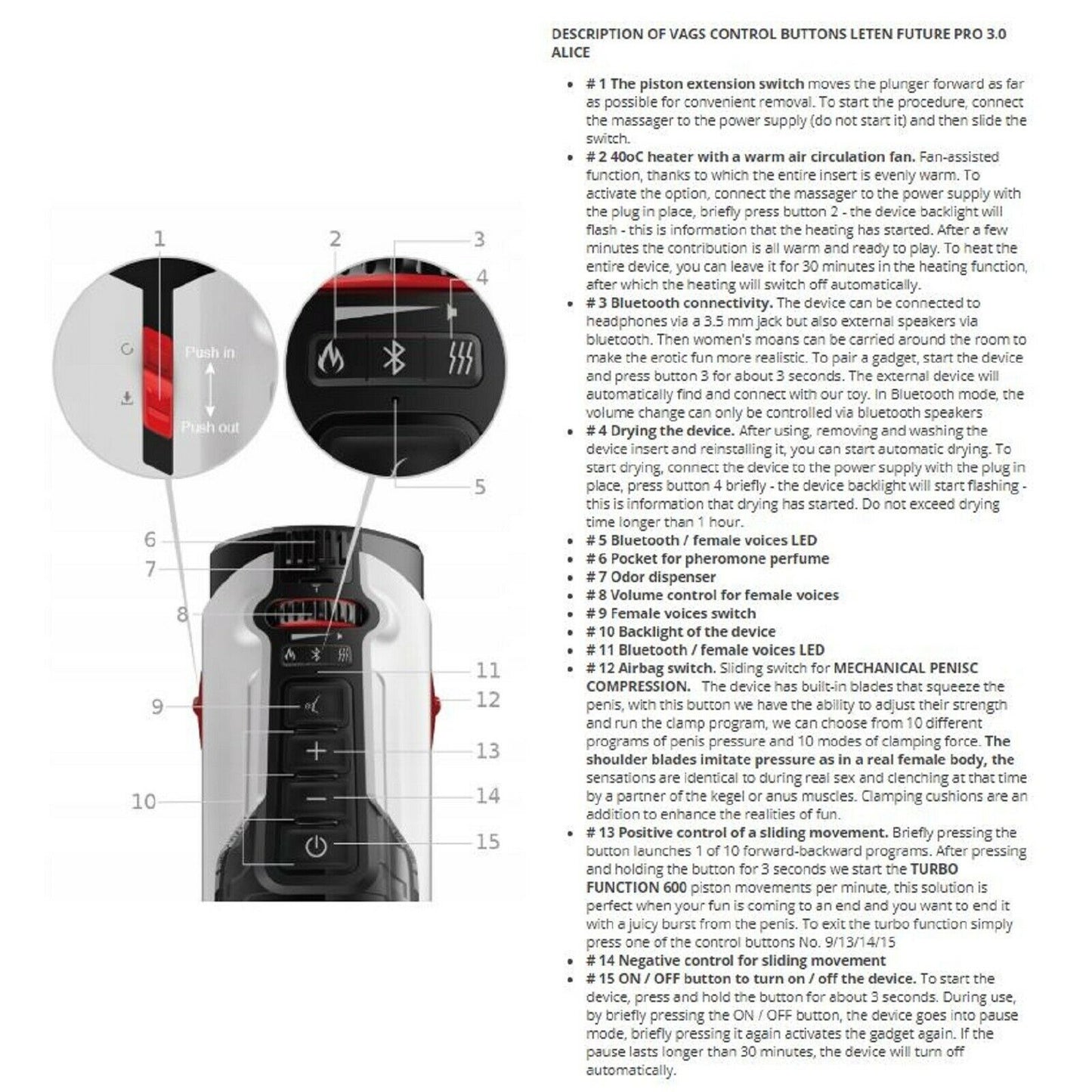 Leten Pro Automatic Piston Masturbator Male Masturbation Pussy Cup Auto Sex Toy