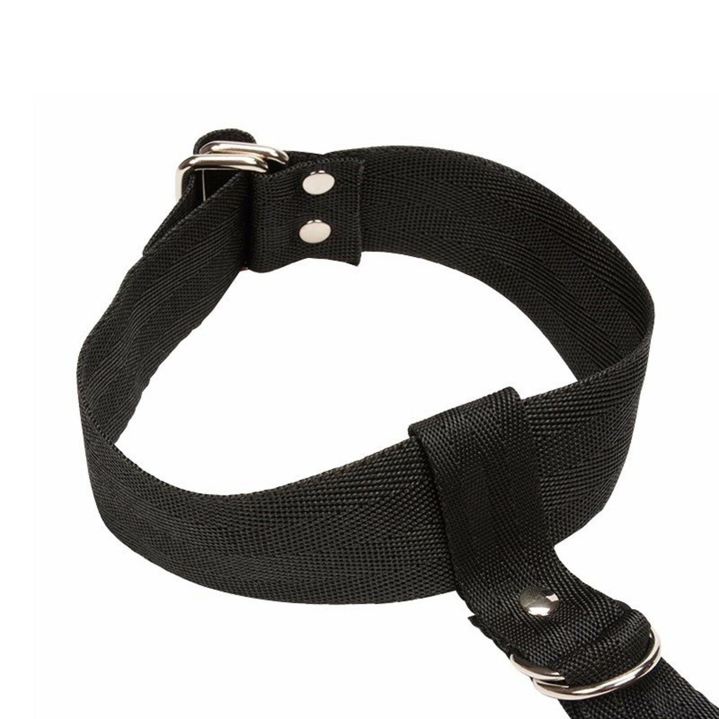 BDSM Hand Cuffs & Neck Collar Back Bondage Restraint Choker S&M Adult/Sex Toy