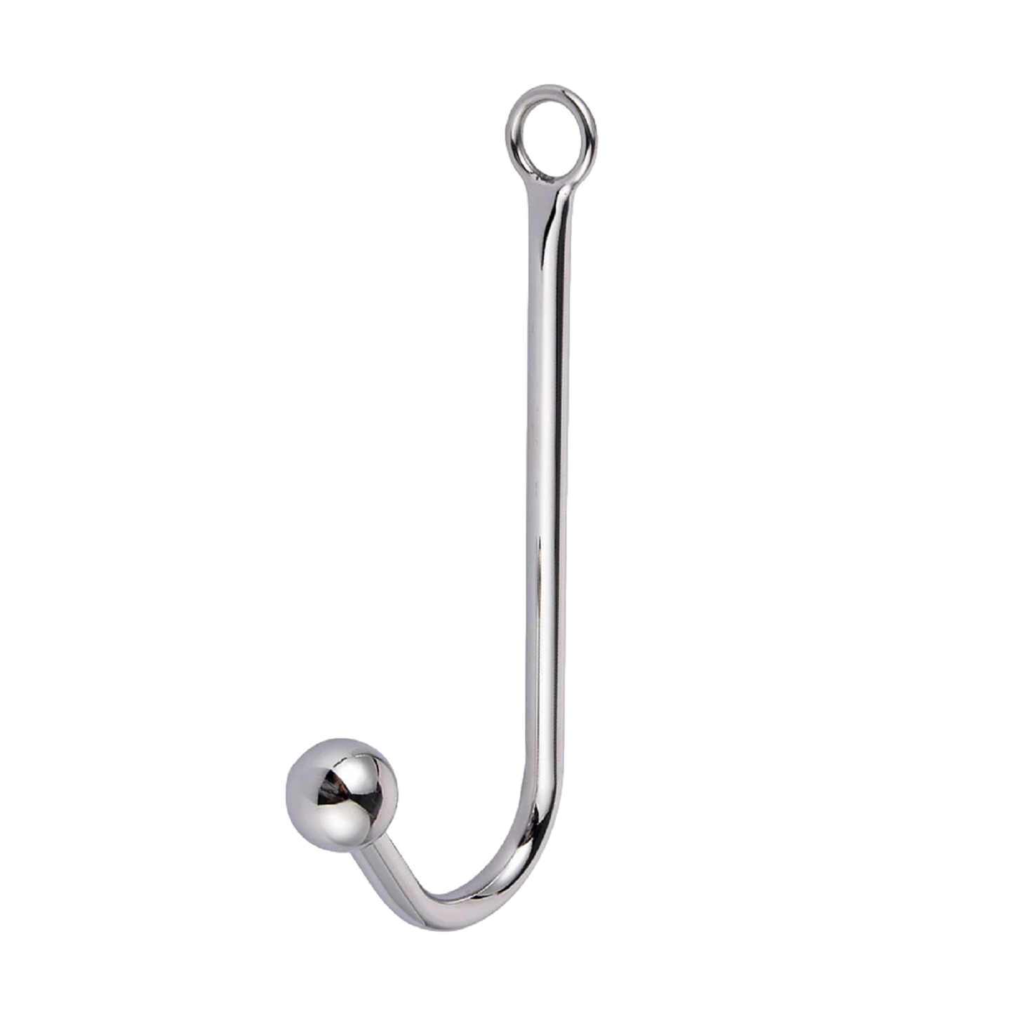BDSM Anal Hook Large Fetish Beads Plug Steel Metal Bondage Restraint Sex Toy