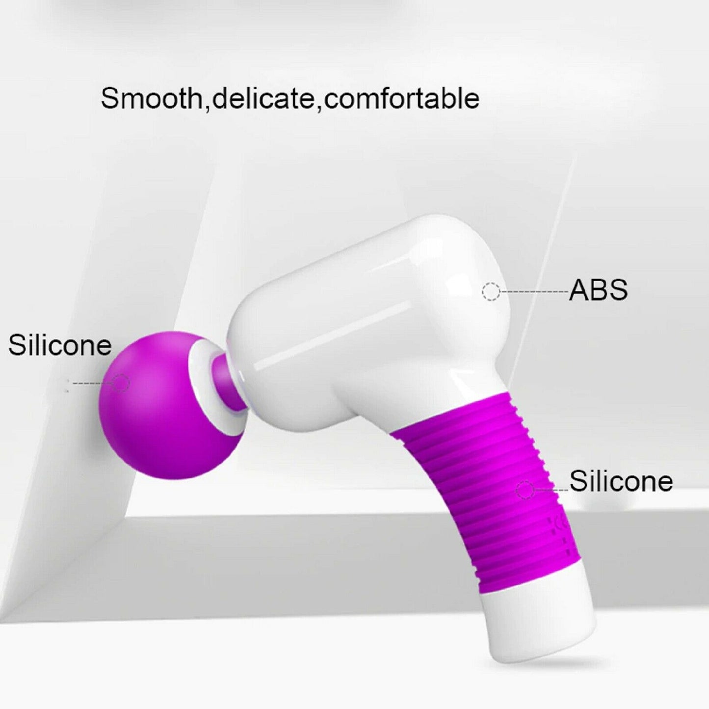 Massager Gun Big Vibrator Clit Personal Wand USB Rechargeable Cordless Sex Toy