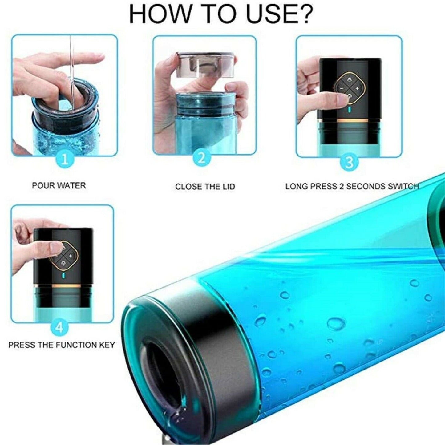 Rechargeable Vacuum Water Hydro Pump Enlarger Male Penis Cock Erection Stretcher