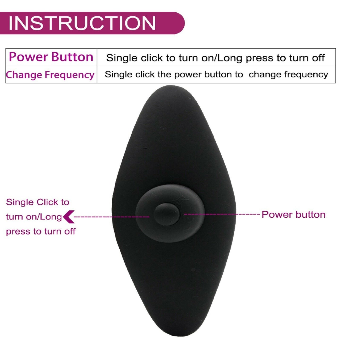 Vibrating Prostate Massager Large Anal Butt Plug Male Big Vibrator Mens Sex Toy