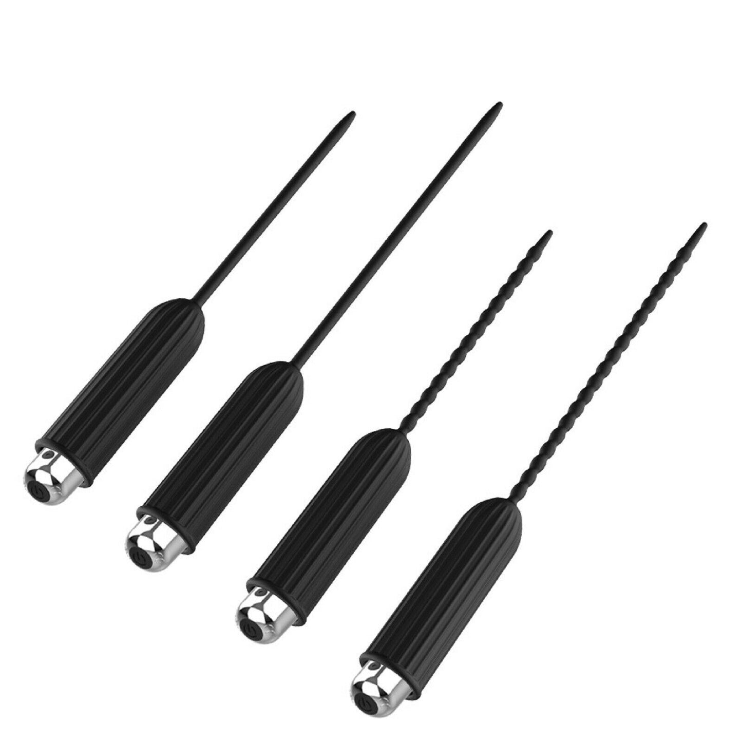 Vibrating Urethral Sound Male Masturbator Penis Plug Vibrator 10 Mode Sex Toy