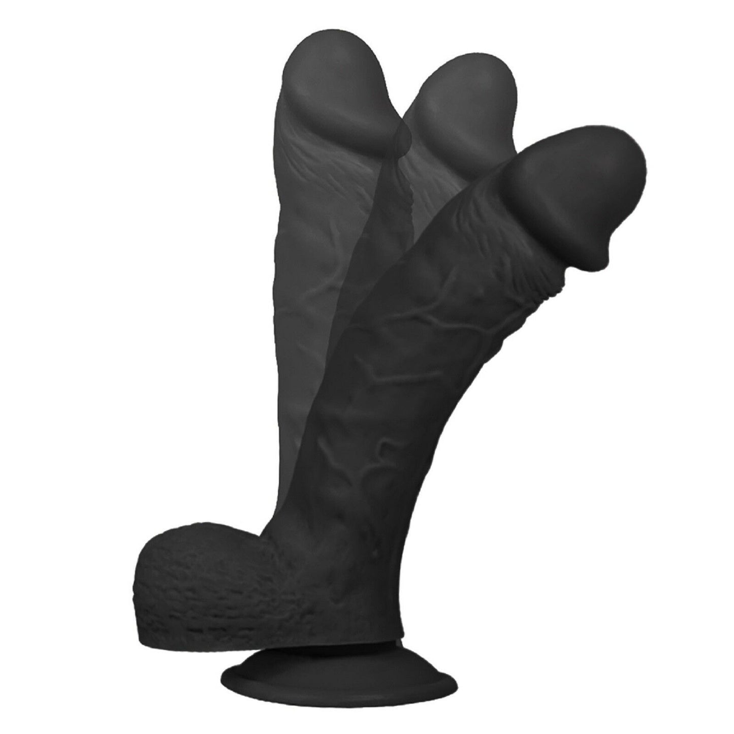 9.4" BIG Dildo Dong Realistic Penis Cock Massive Thick Suction Cup HUGE Sex Toy