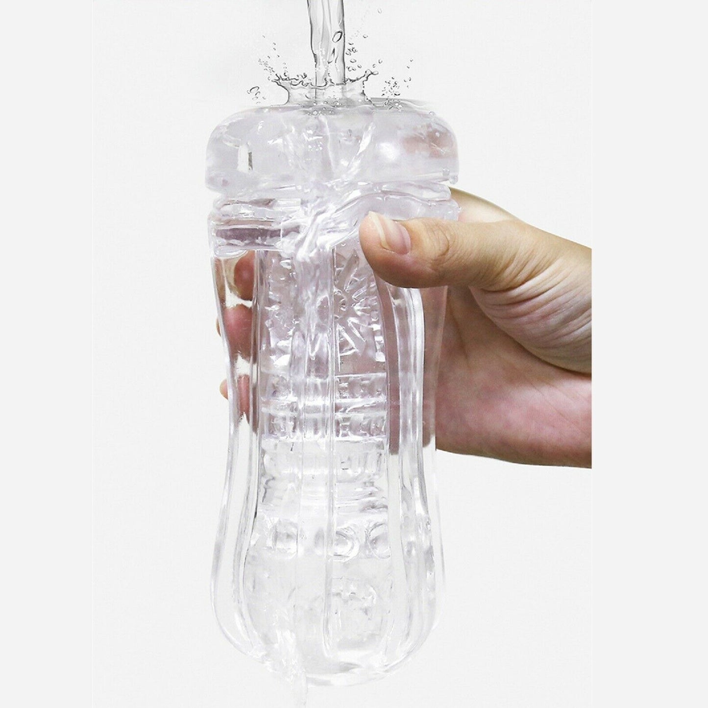Male Masturbator Stroker Cup Realistic Sucking Masturbation Cup Mens Sex Toy NEW
