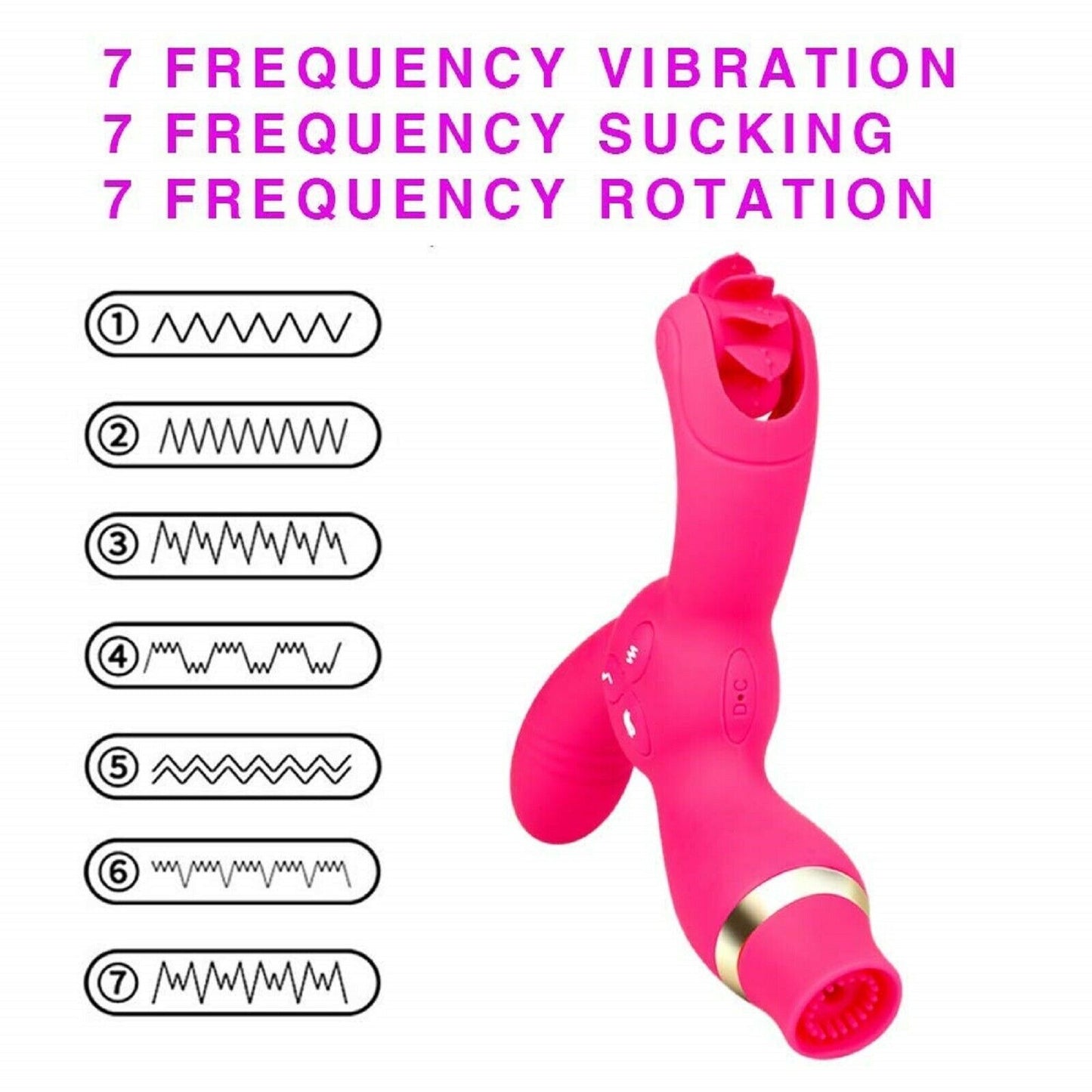 Sucking Licking Vibrator Clitoris Dildo Clit Stimulator Sucker Woman Sex Toy