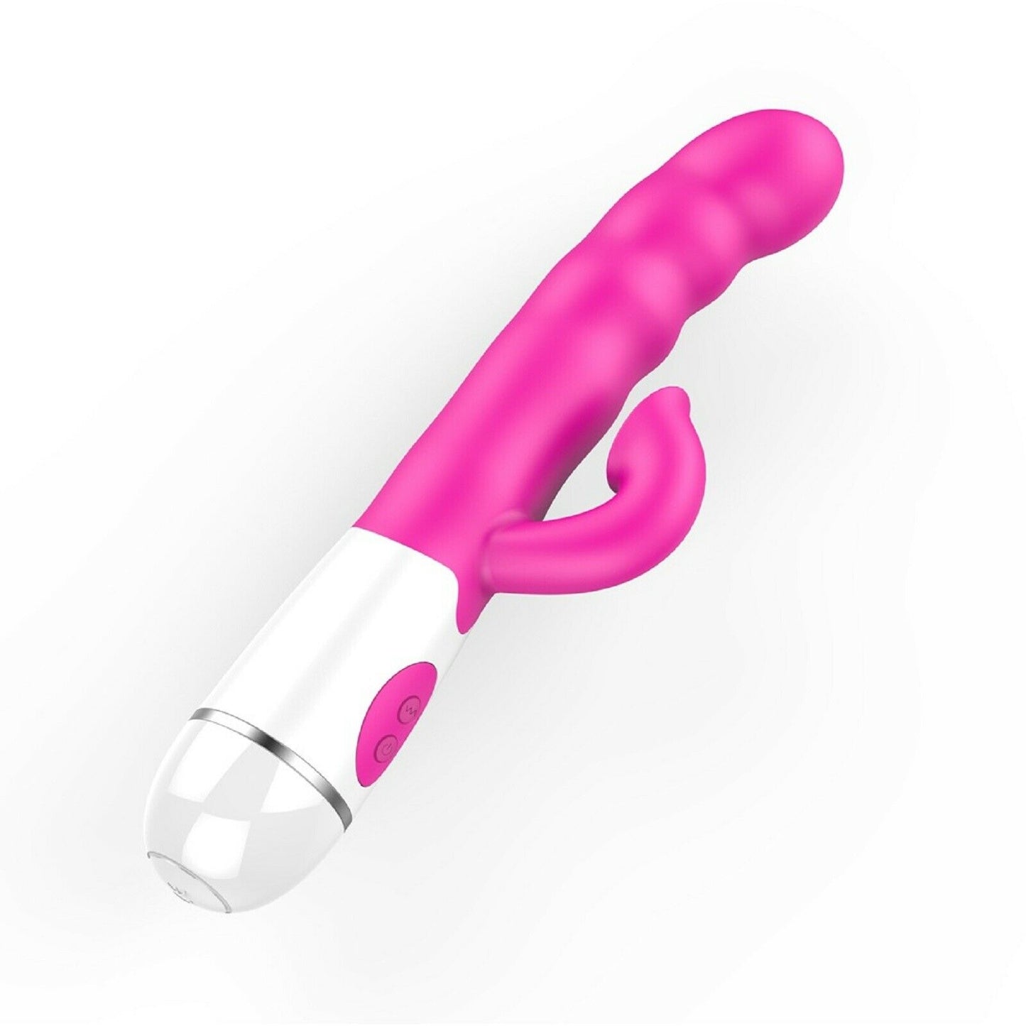 10" Large Rabbit Vibrator Big Dildo Clit G-spot Clit Stimulator Female Sex Toy