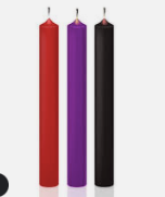 3 Pack Japanese Drip Low Temperature Bondage Candles S&M BDSM Wax Play Sex Toy