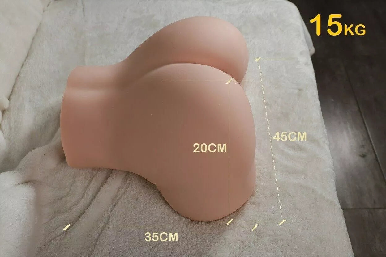14 kg Male Masturbator Doll Silicone Realistic Anal Ass Butt Vagina