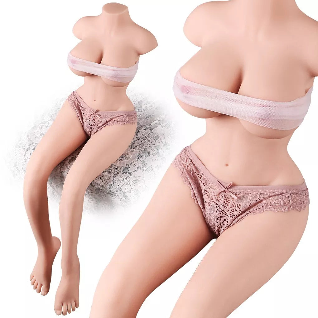 19 LBS Real Sex Toy Sex Doll Anal Vaginal Sex Masturbator Torso