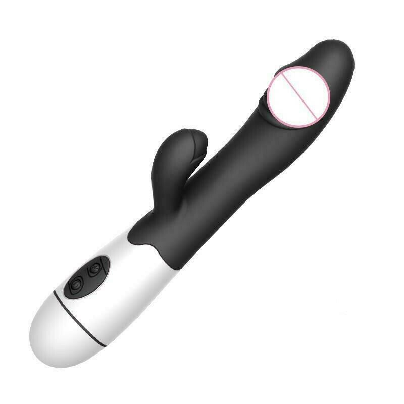 Multi Speed G Spot Dildo Vibrator Rabbit Vaginal Anal Clit Female Wand Sex Toy