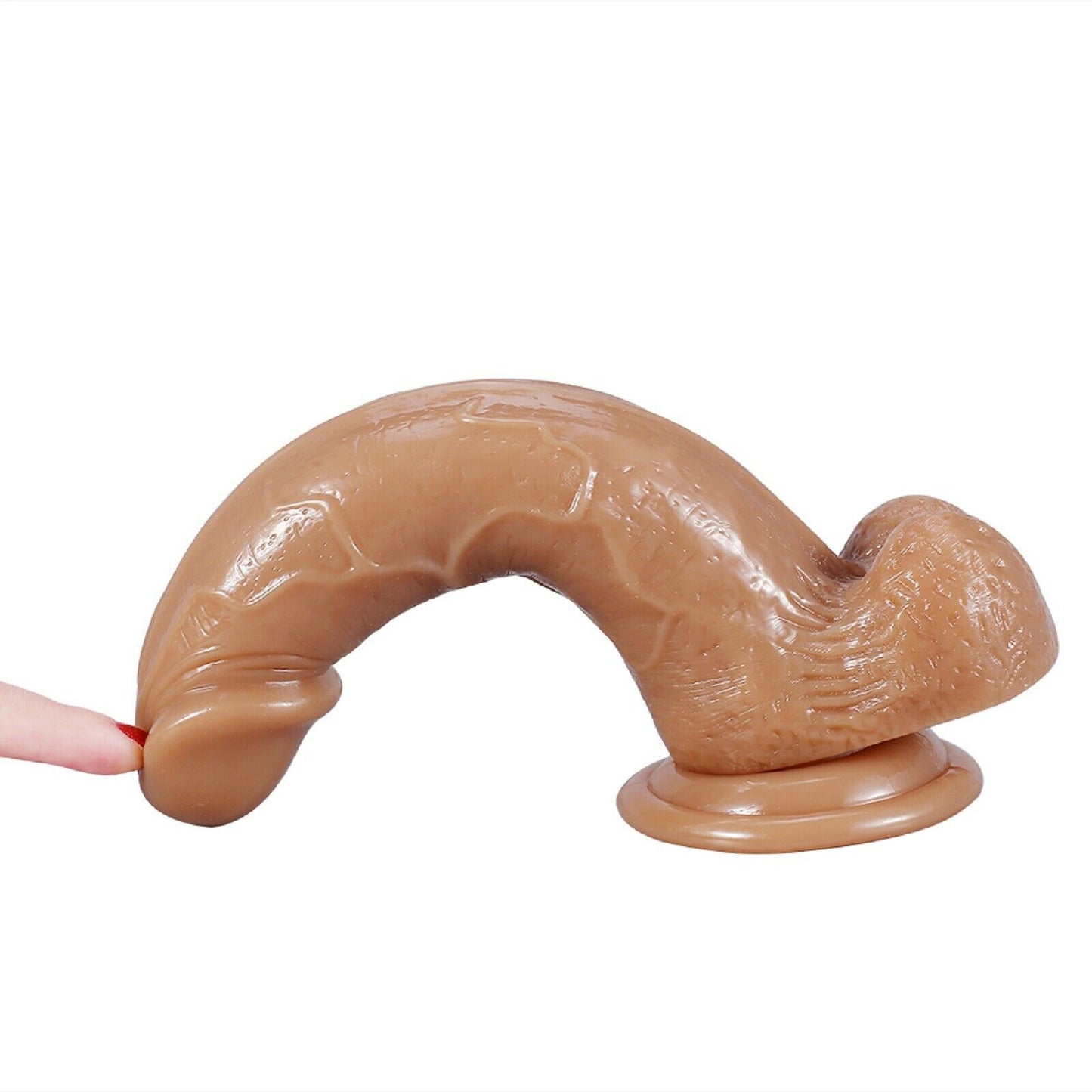 Dildo Dong Realistic Big Penis Cock Balls Vaginal Anal Suction Cup Adult Sex Toy
