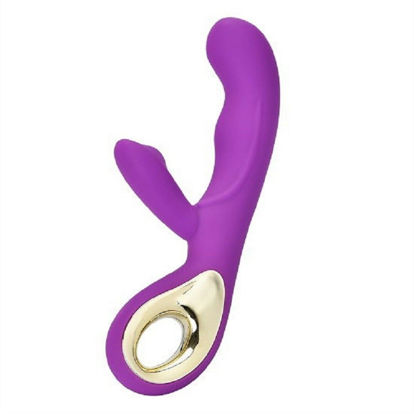 Rabbit Clit Vibrator Dildo G-Spot Clitoris Rechargeable Wand Female Anal Sex Toy