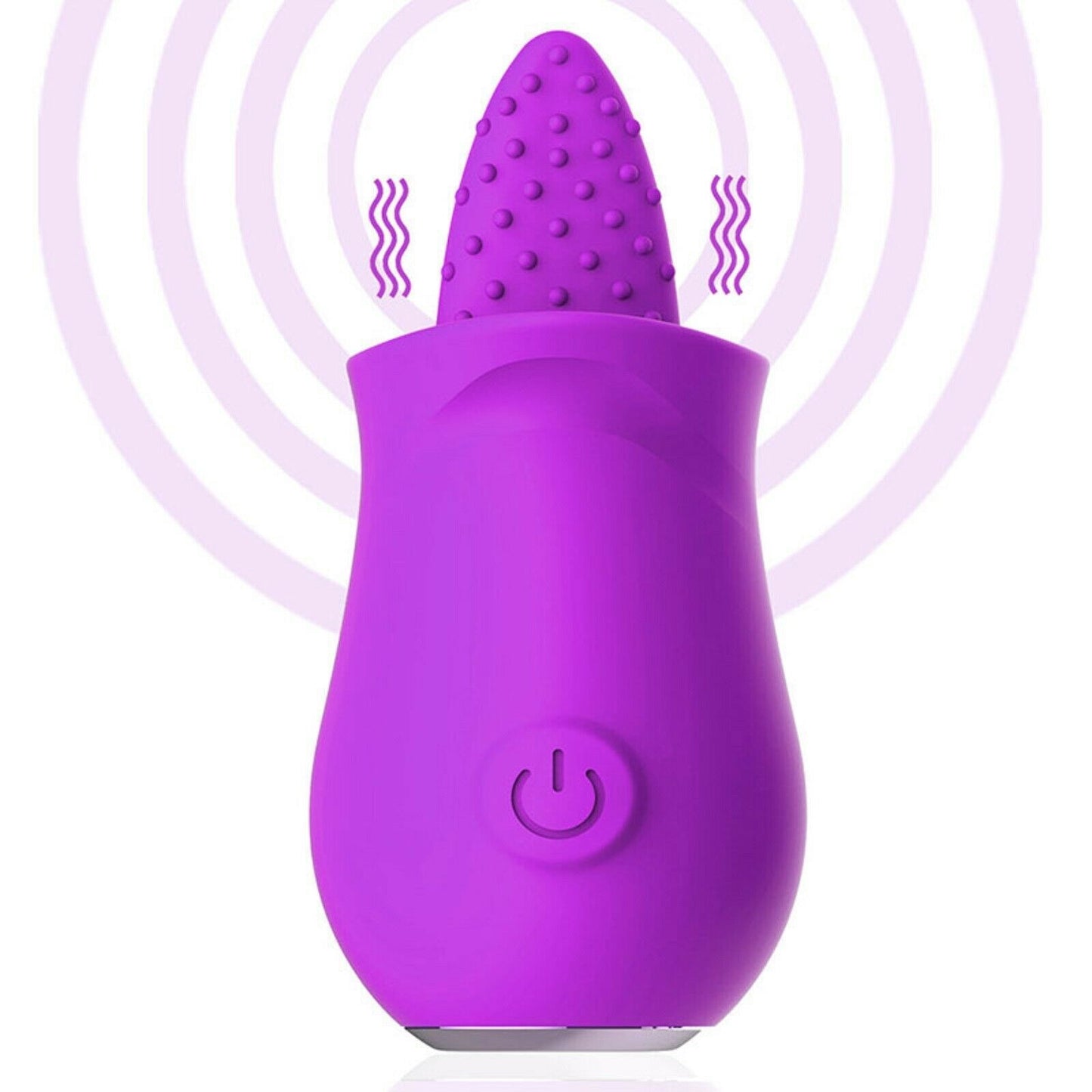 USB Licking Tongue Vibrator Clitoral Stimulator Nipple Clit Rechargeable Sex Toy